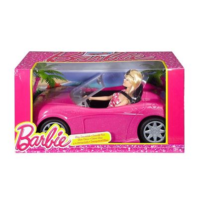 Barbie Y Coche descapotable muñeca con regalo para niñas 39 años mattel djr55 colormodelo surtido glam