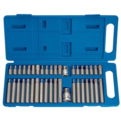 Juego de puntas hexagonales Draper Tools, Torx & Spline TX-STAR 33323