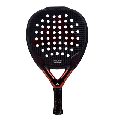 Pala De Padel Adidas Metalbone Carbon 3.3 2024 Nivel Avanzado Negro Y Naranja