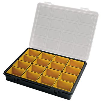 Organizador con 16 Cajas Extraíbles ArtPlast Valentino Polipropileno - 1
