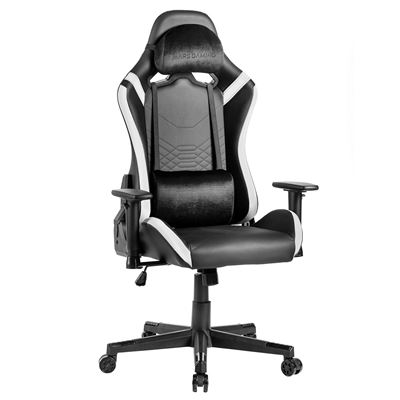 Silla Gaming Cuero Pu Mars Gaming Mgc-pro Reposabrazos 2d Respaldo Reclinable 135° Blanco