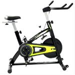 Bicicleta spinning Ciclo Indoor Vital Gym X6.4 Con Correa Negro
