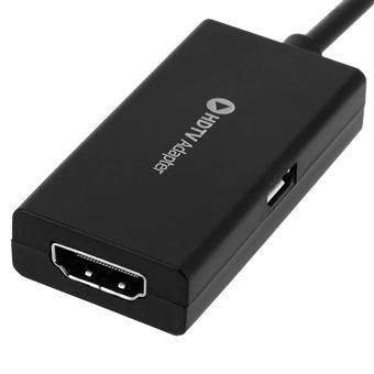 corto Enjuague bucal abortar Cable adaptador HML HDMI a Micro-USB para smartphone y tablet - Cable HDMI  - Los mejores precios | Fnac