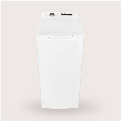 EVVO Lavadora 7,5 kg carga superior Wt8a, Clase energética A, 1250 rpm, 15 programas