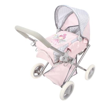 Colorbaby Cochecito De muñecas plegable 3 en 1 baby hadas rosa 44920 cbtoys