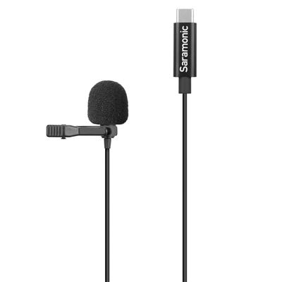 Saramonic Negro Micrófono De Corbata Lavmicro U3a Con Conector Usb-C