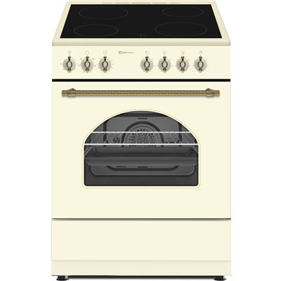 Cocina Vitrocerámica Solthermic Vtc60crema 3 Fuegos 60x60cm Crema