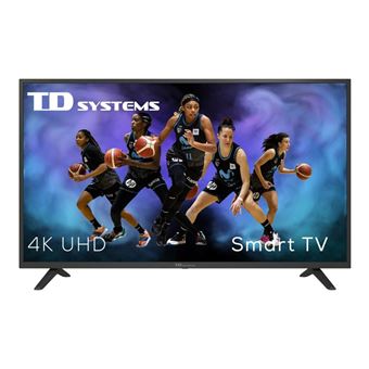 Smart TV 45 Pulgadas TD Systems K45DLJ12US. 3x HDMI, 2x USB, UHD