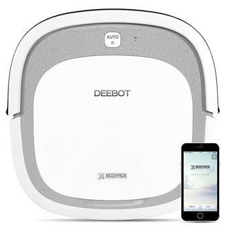 Robot aspirador Ecovacs Deebot Slim 2 Plano succión directa para suelo duro