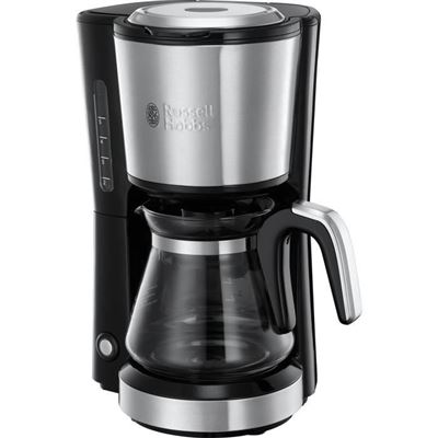 RUSSEL HOBBS 24210-56 - Cafetera compacta - acero inoxidable cepillado - 5 tazas - 1000W