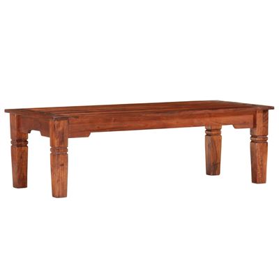 Vidaxl Mesa De Centro Madera De Acacia 110X50x35 Cm