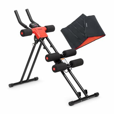 Pack Faja Deportiva Adelgazante Con Efecto Sauna Y Máquina De Abdominales Plegable Con Guía De Ejercicios Innovagoods Talla Única