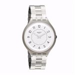 Swatch Reloj Digital para unisex de cuarzo con correa en acero inoxidable svum101g