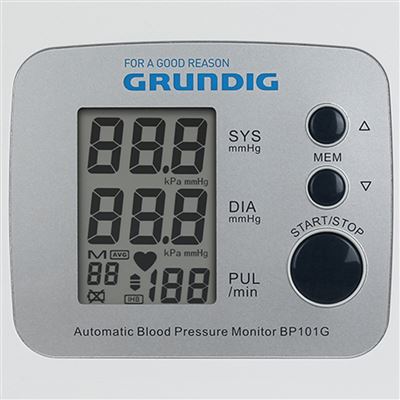 Tensiómetro de Brazo Digital Presión Arterial, Monitor Frecuencia Cardíaca  LCD - Salud y cuidado - Los mejores precios