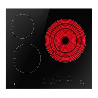 Placa vitrocerámica Fagor 3VFT-330AC 3 Zonas 60cm 5700W Negro - 1