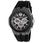 Reloj Radiant new carbon reloj para Hombre Analógico de Cuarzo con brazalete de Silicona RA170601