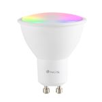 NGS Gleam Bombilla LED Wi-Fi Inteligente Colores Regulables-5W-GU10-460LM-control con APP gratuita “NGS ORB”