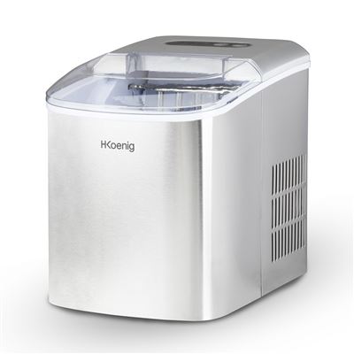 Máquina Para Hacer Hielo Hkoenig Kb14 Acero Inoxidable Gris