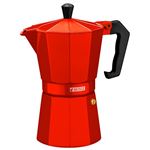 Cafetera italiana Monix Fresa 6 Tazas Rojo