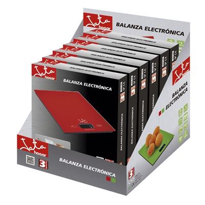 Balanza Jata 729R Roja 5Kg Ayuda culinaria Los mejores