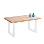 Mesa de comedor Adec LOFT 160X100 Roble-Blanco