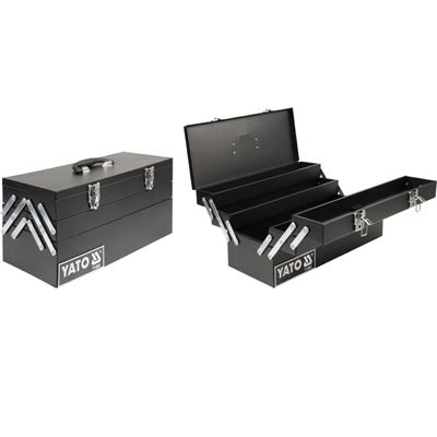 Caja de herramientas de Acero Yato, 460x200x225 mm