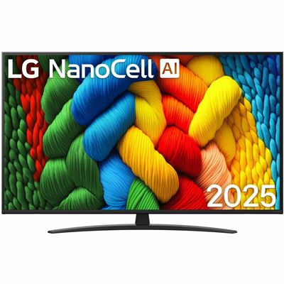 Tv Nanocell 55"" Lg 55nano81a6a 4k Ultra Hd Negro G