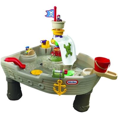 Little Tikes 628566E3 Mesa de juego de agua: Barco pirata