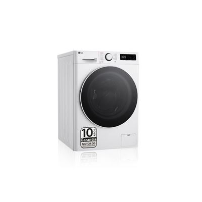 Lavadora-secadora De Carga Frontal Lg F4dr6010a0w 10-6kg/1400rpm Blanco A