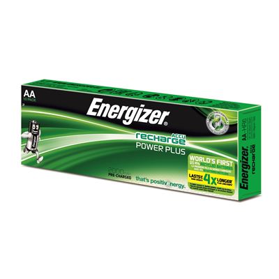 Energizer Rechargeable Battery Paquete De 10 Pilas Recargables (minm, 850 Mah)