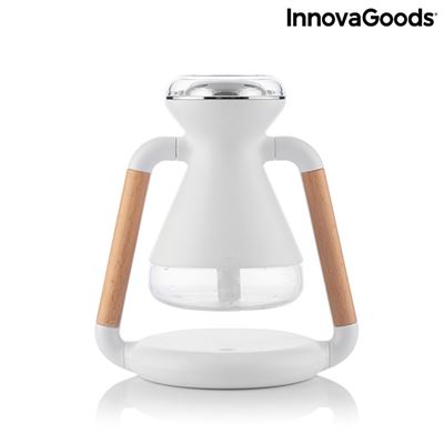Humidificador Difusor De Aromas Y Cargador Inalámbrico 3 En 1 Misvolt Innovagoods