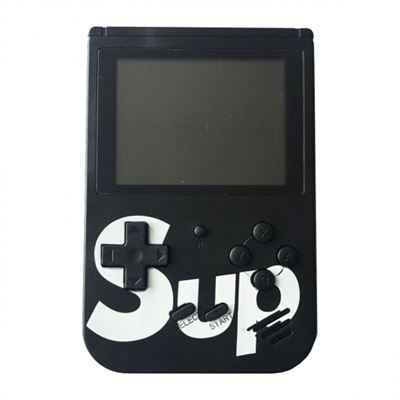 Mini Consola Retro Smartek SMTK-0672B Pantalla Integrada 400 Juegos Negro