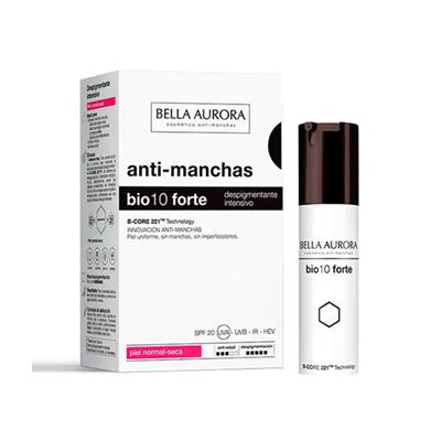 Crema Facial Despigmentante Intensivo Piel Seca Bella Aurora Bio10 Forte 30 Ml