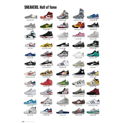 Poster Sneakers Hall Of Fame