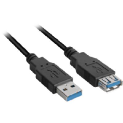 Sharkoon 2M, 2Xusb3.0-A - Cables Usb