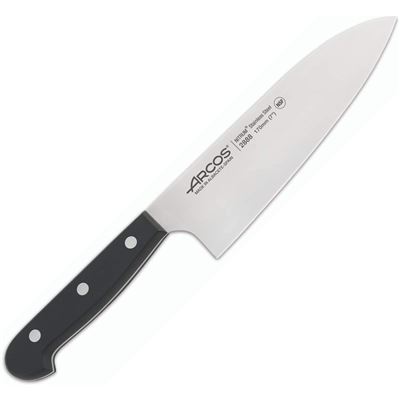 Cuchillo Deba Arcos Universal Negro Hoja 170mm