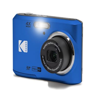 Kodak Azul Pixpro Fz45 - Cámara Digital Compacta De 16,44 Megapíxeles Con Zoom Óptico 4X, Pantalla Lcd De 2,7 Pulgadas, Vídeo Hd 720P, Plegable Aa - Imagen 2