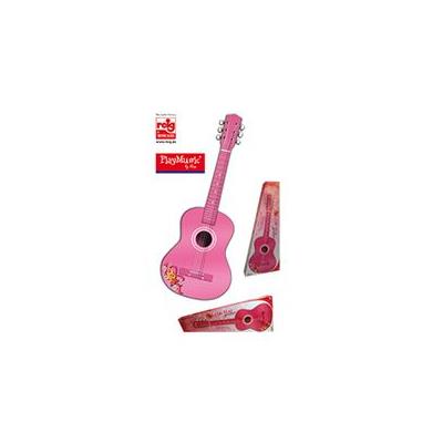 Guitarra madera 75 rosa