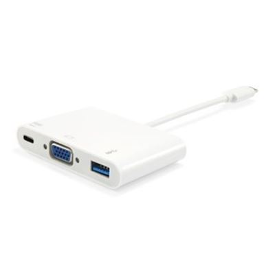 Equip Adaptador Type-C Macho A Vga Hembra/Usb A 3.0