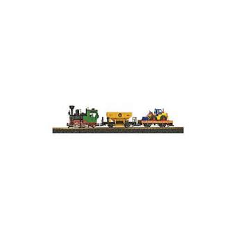 tren carga Set caja inicio humo y sonido