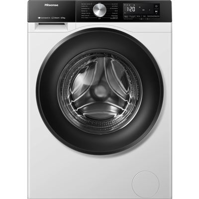 Lavadora-secadora De Carga Frontal Hisense Wd3s8043bw3 8-5kg/1400rpm Blanco D