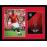 Fotografía enmarcada Manchester United Pogba 17/18 30x40 cm_0