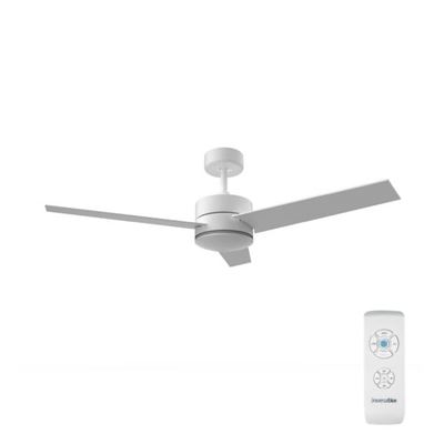 Ventilador De Techo 118 Cm Universalblue Bora 4048w Blanco