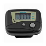 Podometro contador de calorias digital cuenta pasos calorímetro pedometer negro
