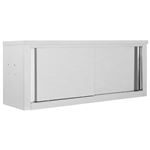 Armario pared de cocina puertas correderas acero 120x40x50 cm vidaXL