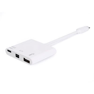 Equip Adaptador Usb Type-C A Mini Dp H/Usb A H/Usb - Imagen 1