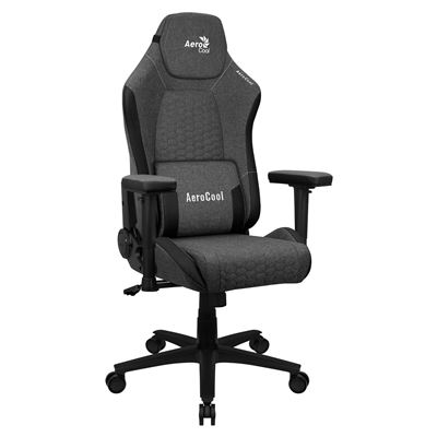 Silla Gaming Ergonómica Aerocool Crown Aeroweave Negra