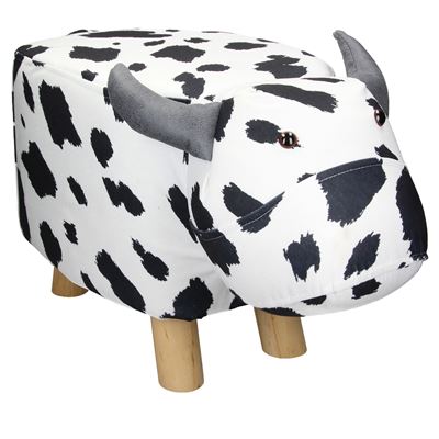 Taburete animal Womo-Design 64x37x31 cm blanco