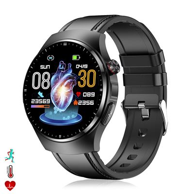 Smartwatch Dam Tk25 Ecg Negro