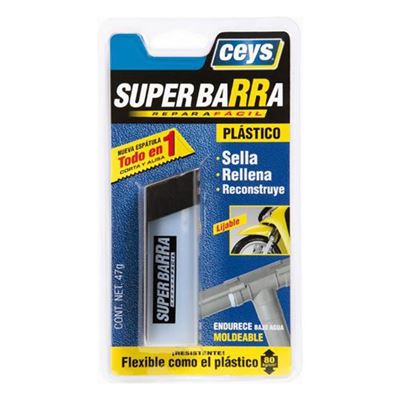 Ceys Super Barra para sella rellena y reconstruye masilla arregla todo color azul reparadora plastico de